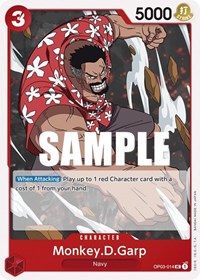MonkeyDGarp (OP03-014) - Pillars of Strength