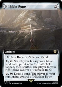 Hithlain Rope Extended Art (156) - Commander: The Lord of the Rings: Tales of Middle-earth