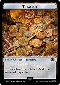 Treasure Token (12) - Universes Beyond: The Lord of the Rings: Tales of Middle-earth