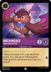 Archimedes - Highly Educated Owl (36/204) - The First Chapter