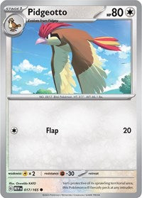 Pidgeotto (017/165) - SV: Scarlet & Violet 151