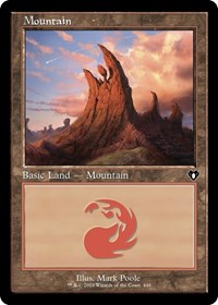 Mountain 448 Retro Frame (448) - Commander Masters