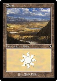 Plains 437 Retro Frame (437) - Commander Masters
