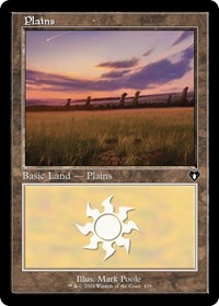 Plains 439 Retro Frame (439) - Commander Masters