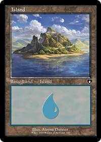 Island 440 Retro Frame (440) - Commander Masters