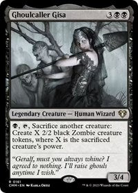 Ghoulcaller Gisa (161) - Commander Masters