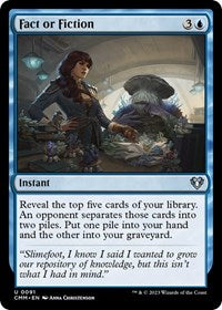 Fact or Fiction (91) - Commander Masters