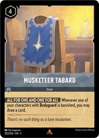 Musketeer Tabard (203/204) - The First Chapter