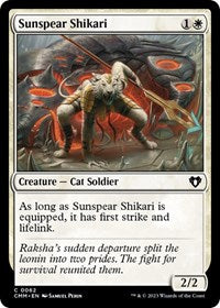 Sunspear Shikari (62) - Commander Masters