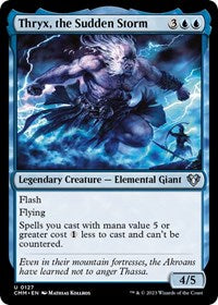 Thryx the Sudden Storm (127) - Commander Masters