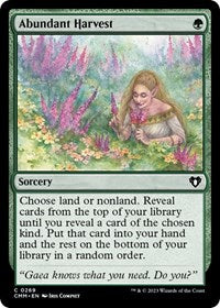 Abundant Harvest (269) - Commander Masters