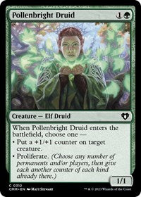 Pollenbright Druid (312) - Commander Masters