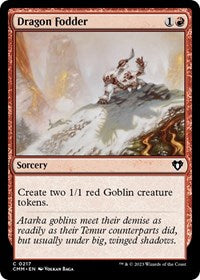 Dragon Fodder (217) - Commander Masters