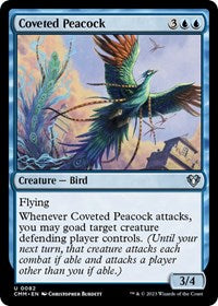 Coveted Peacock (82) - Commander Masters