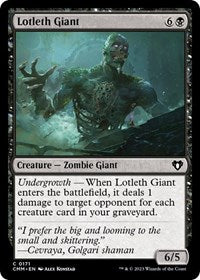 Lotleth Giant (171) - Commander Masters