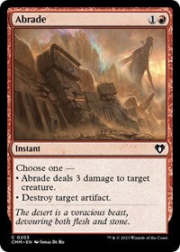 Abrade (203) - Commander Masters