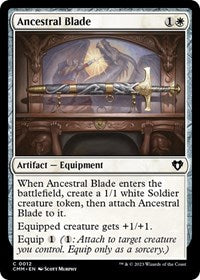 Ancestral Blade (12) - Commander Masters