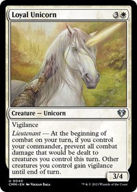 Loyal Unicorn (40) - Commander Masters
