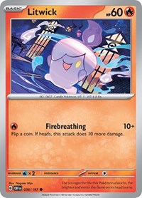 Litwick (036/197) - SV03: Obsidian Flames