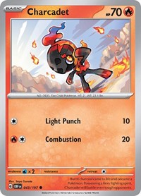 Charcadet (043/197) - SV03: Obsidian Flames
