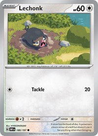 Lechonk 180 197 (180/197) - SV03: Obsidian Flames