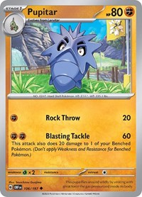 Pupitar (106/197) - SV03: Obsidian Flames