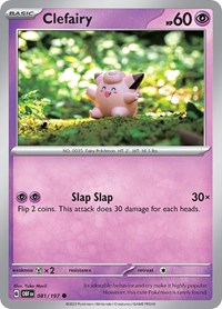 Clefairy (081/197) - SV03: Obsidian Flames