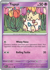 Togepi (083/197) - SV03: Obsidian Flames