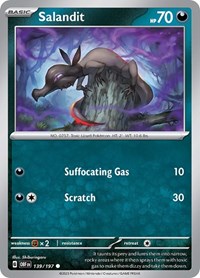 Salandit (139/197) - SV03: Obsidian Flames