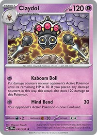 Claydol (095/197) - SV03: Obsidian Flames