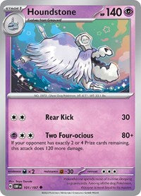 Houndstone (101/197) - SV03: Obsidian Flames