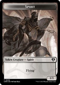 Spirit 0039 Construct 42 Double Sided Token (39 // 42) - Commander Masters