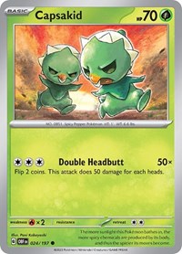 Capsakid 024 197 (024/197) - SV03: Obsidian Flames