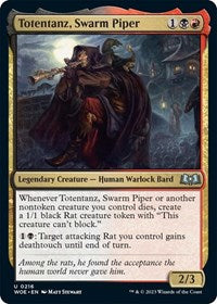 Totentanz Swarm Piper (216) - Wilds of Eldraine