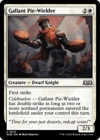 Gallant Pie Wielder (15) - Wilds of Eldraine