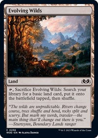 Evolving Wilds (256) - Wilds of Eldraine