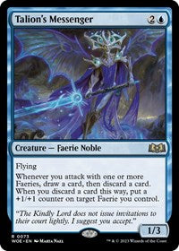 Talions Messenger (73) - Wilds of Eldraine