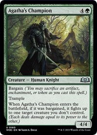 Agathas Champion (160) - Wilds of Eldraine