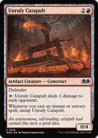 Unruly Catapult (156) - Wilds of Eldraine