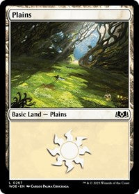 Plains 0267 (267) - Wilds of Eldraine