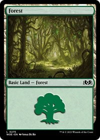 Forest 0275 (275) - Wilds of Eldraine