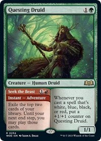 Questing Druid (234) - Wilds of Eldraine