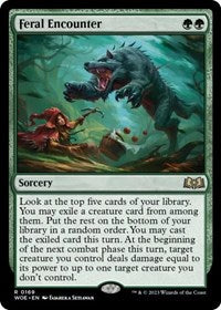 Feral Encounter (169) - Wilds of Eldraine