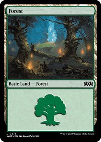 Forest 0276 (276) - Wilds of Eldraine