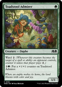 Toadstool Admirer (192) - Wilds of Eldraine