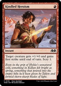 Kindled Heroism (138) - Wilds of Eldraine