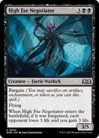 High Fae Negotiator (94) - Wilds of Eldraine