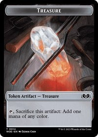Treasure Token (14) - Wilds of Eldraine