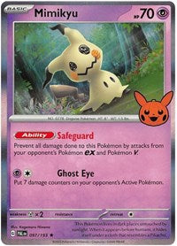 Mimikyu (097/193) - Trick or Trade BOOster Bundle 2023