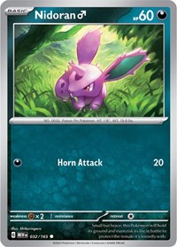Nidoran M (032/165) - SV: Scarlet & Violet 151